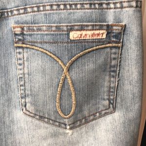 Calvin Klein light wash jeans